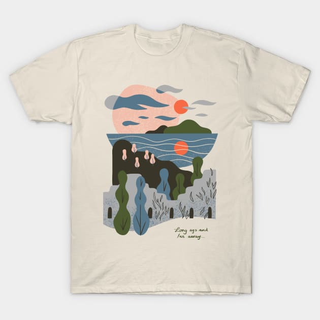 Long Ago And Far Away T-Shirt by Renea L Thull